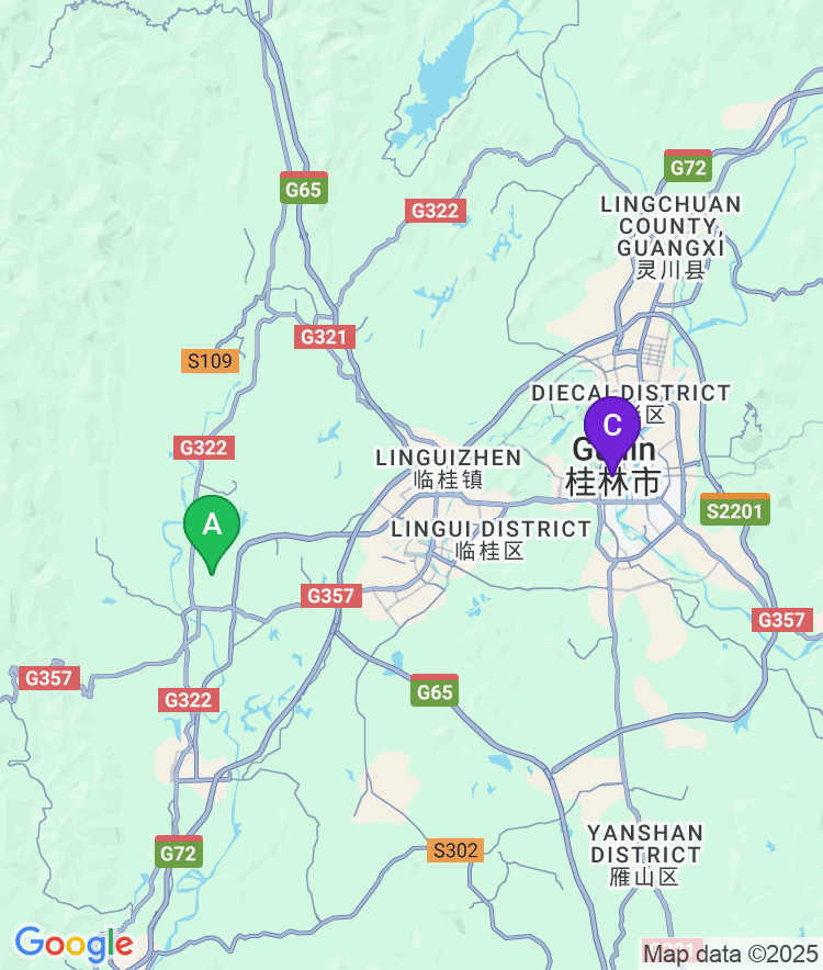 Guilin Available Airport Options